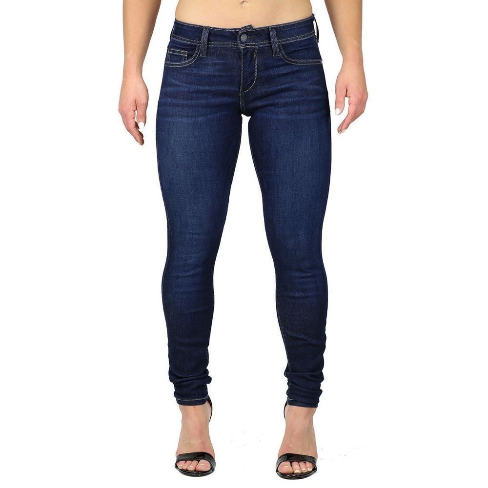 Fran Denim Mid Rise Skinny Dark Wash Size 26” 